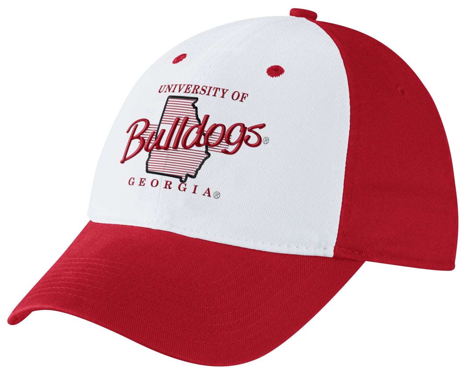 Nike Men's University of Georgia Local Fan Heritage86 Swoosh Flex Cap thumbnail