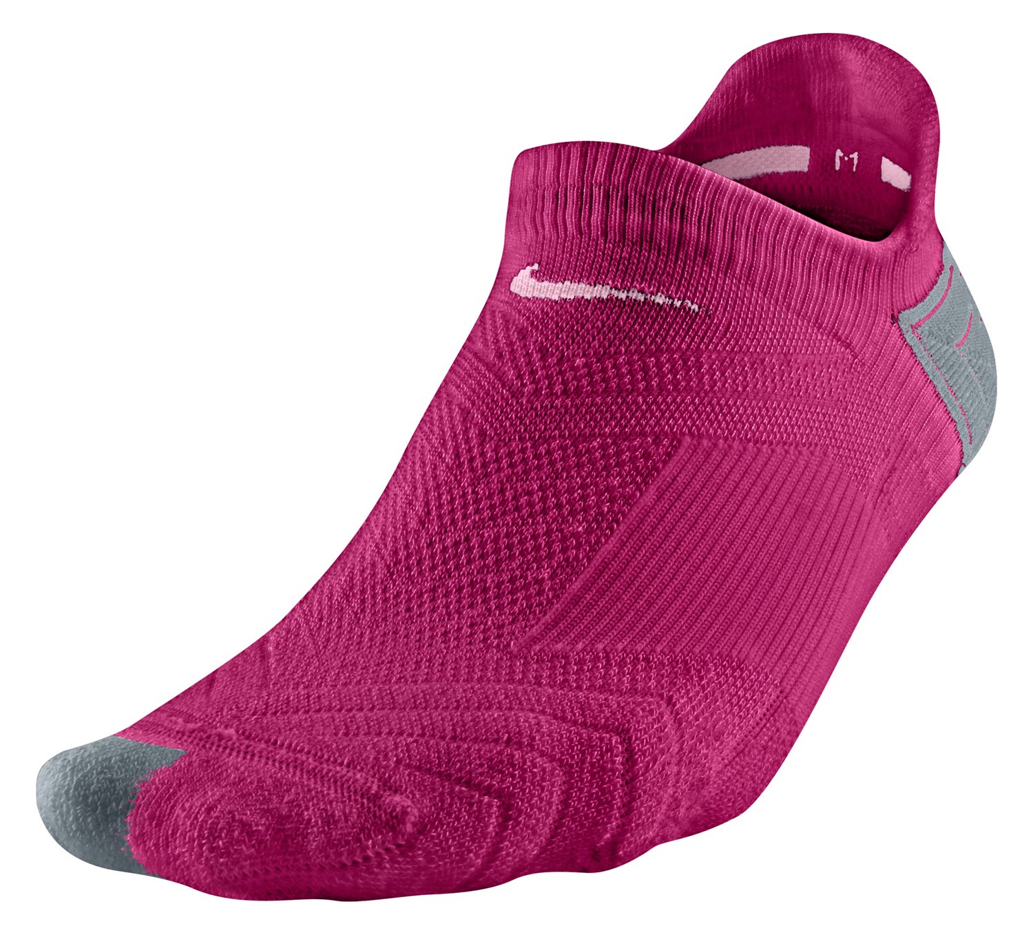 Nike Women's Elite Running Cushion No-Show Socks