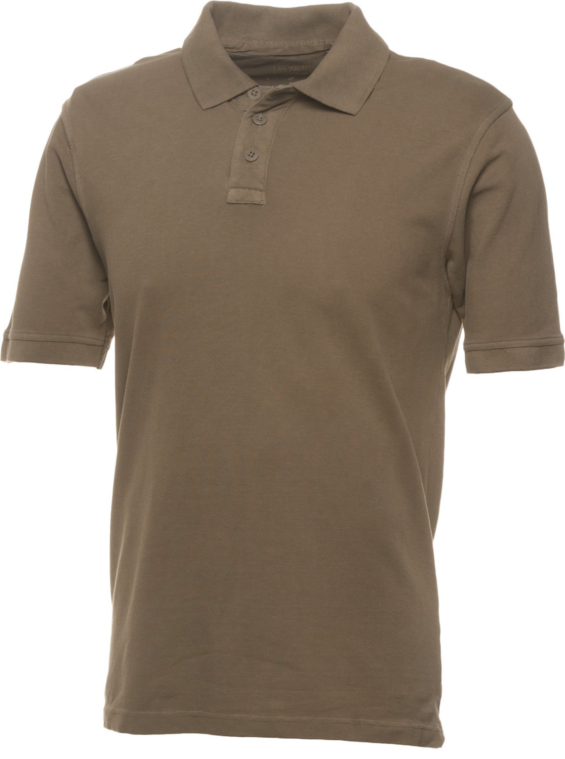 Magellan Outdoors Men's Pigment-Dyed Short Sleeve Polo