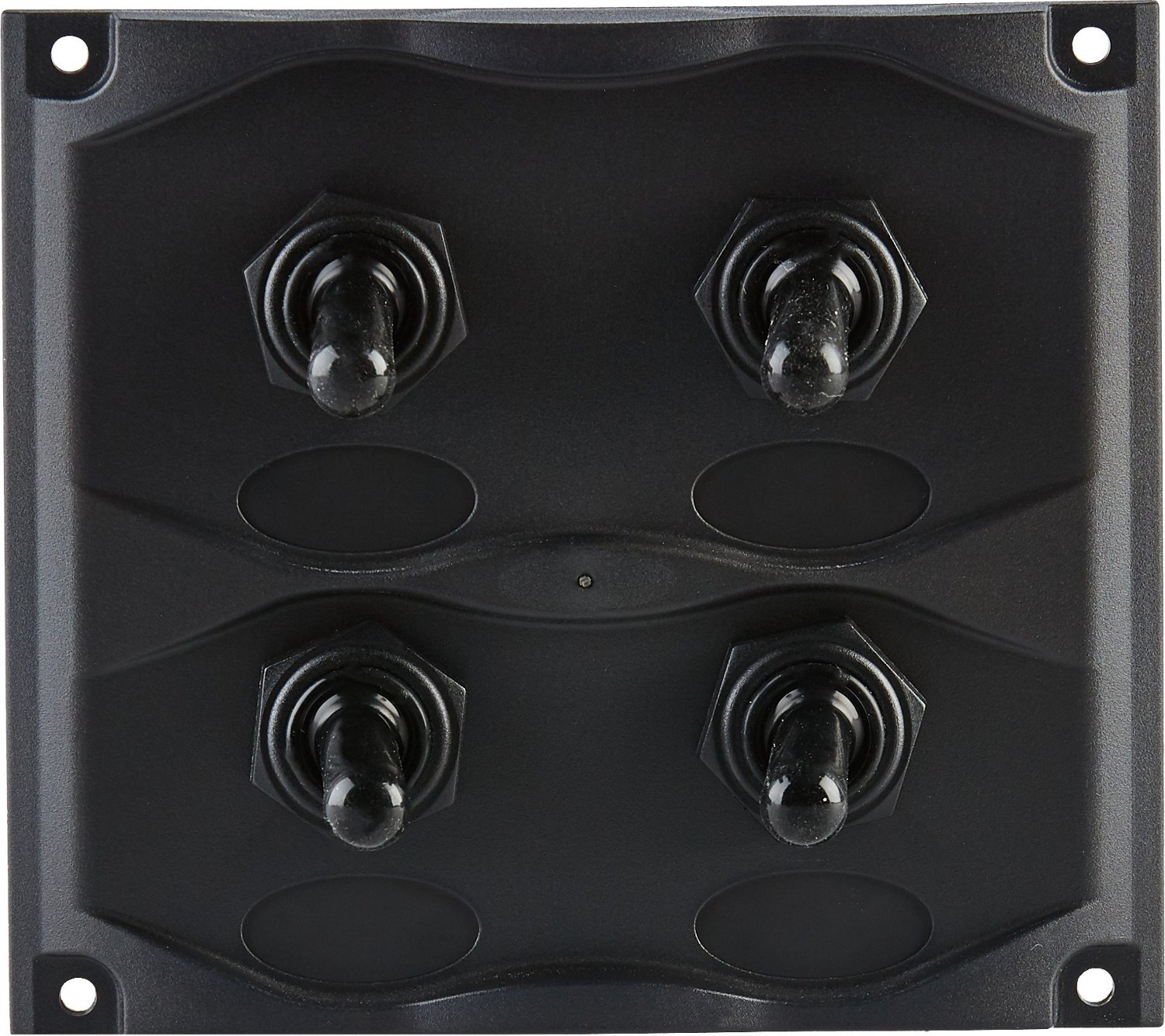 Marine Raider Electrical 4-Gang Switch Panel