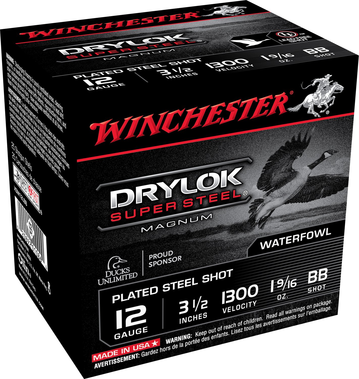 Winchester Super-X Drylok Super Steel Waterfowl Load 12 Gauge Shotshells