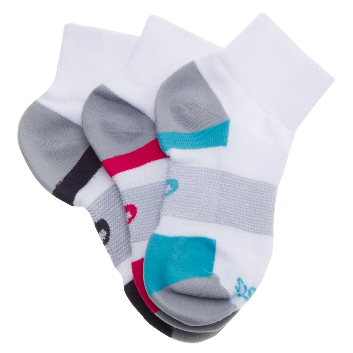 ASICS® Women's Intensity Quarter Socks 3-Pack