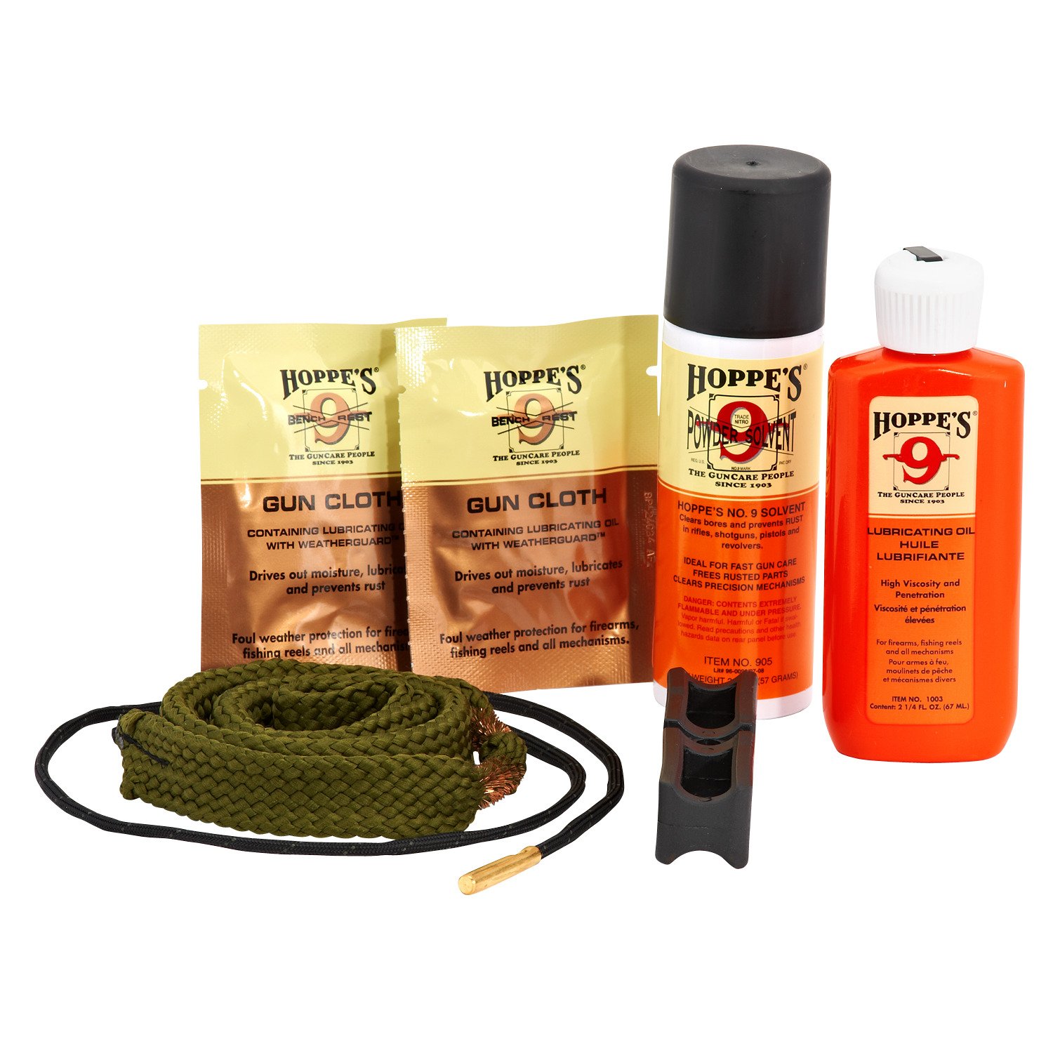 Hoppe's .357 - 38mm and 9mm Caliber BoreSnake Gun Cleaning Kit thumbnail