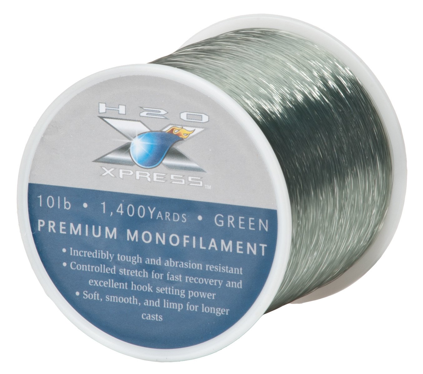H2O XPRESS™ 10 lb. - 1,400 yds. Premium Monofilament Fishing Line