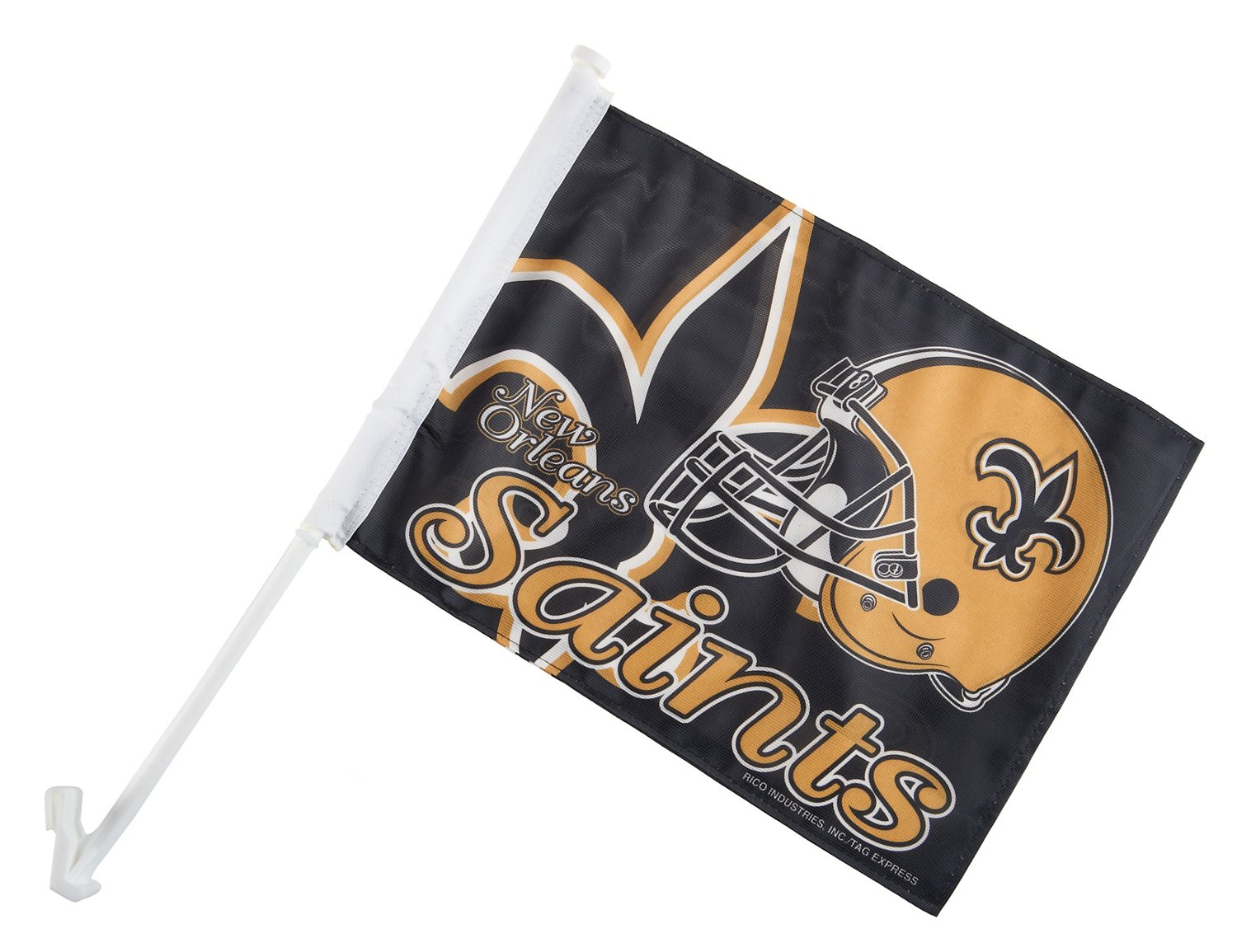 Tag Express New Orleans Saints Car Flag