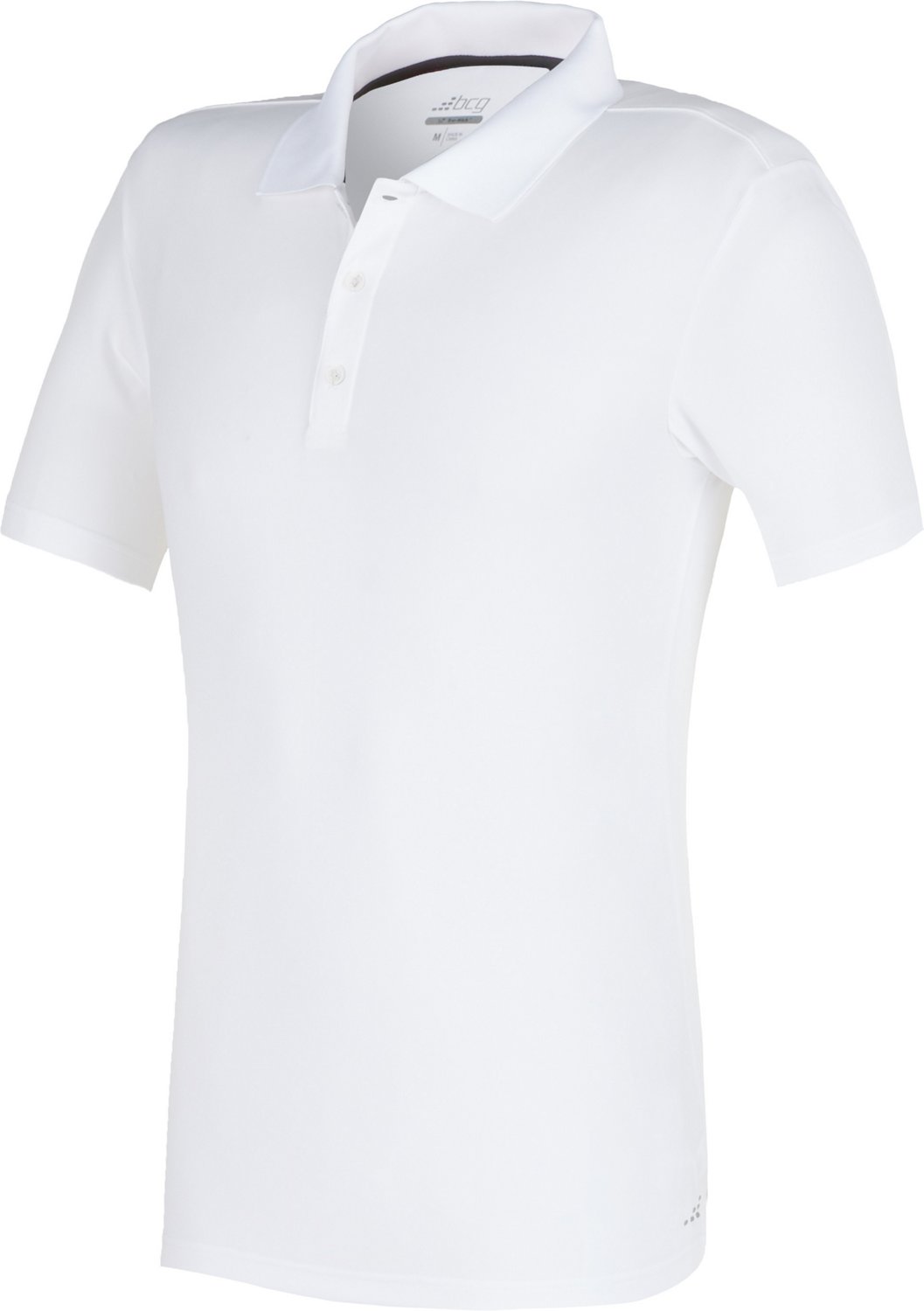 BCG Men's Short Sleeve Mesh Polo