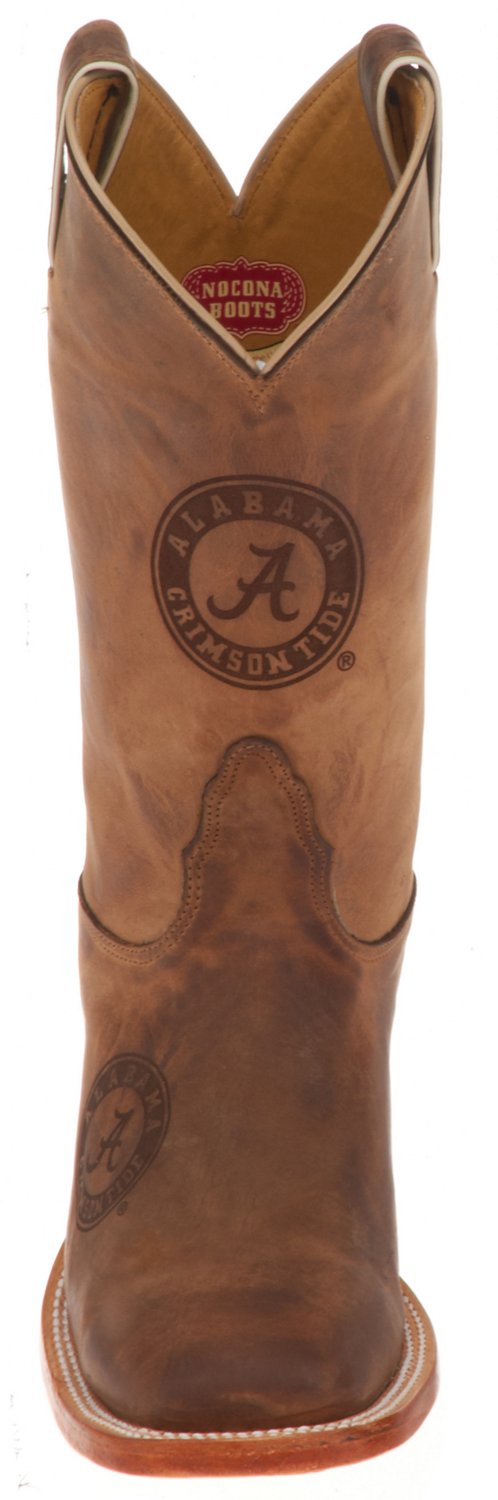Nocona Men's University of Alabama Branded Western Boots thumbnail