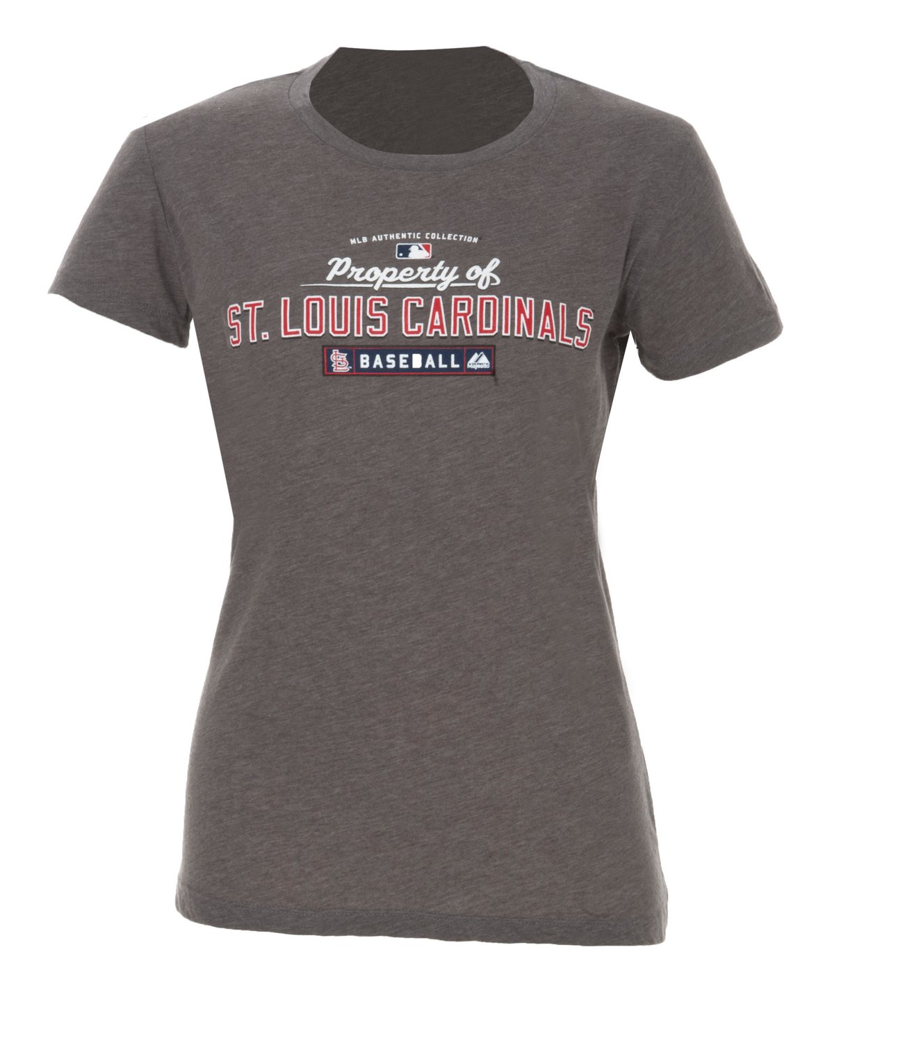 Majestic Women's AC Property of St. Louis Cardinals T-shirt