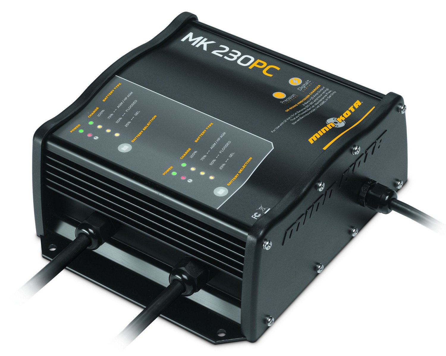 Minn Kota® MK 230 PC Precision Digital 2-Bank Onboard Charger