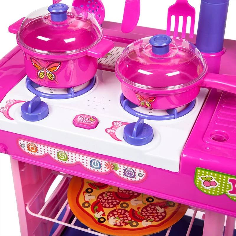 kitchen playset with light and sound