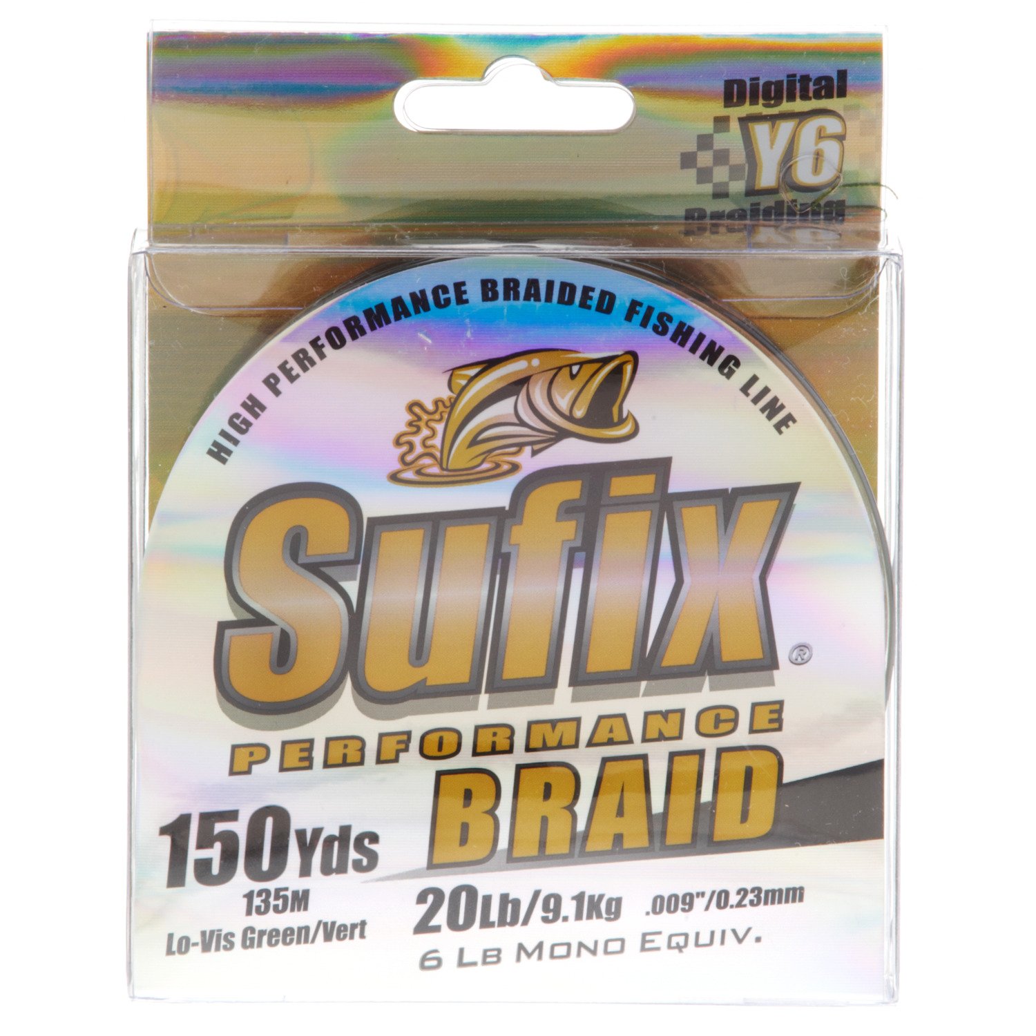 Sufix® Performance 20 lb. - 150 yards Braided Fishing Line