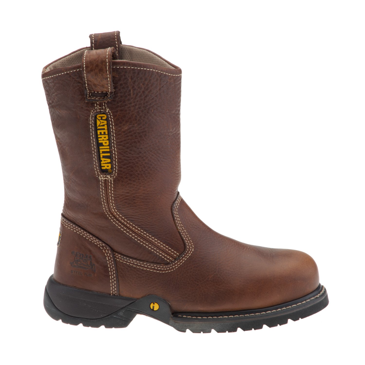 Caterpillar Men's Gladstone Pull-On Steel-Toe Work Boots