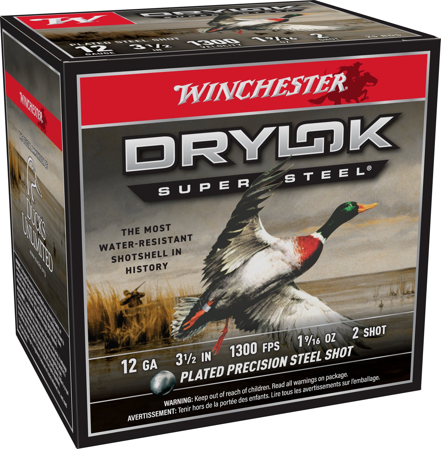 Winchester Super-X Drylok Super Steel Waterfowl Load 12 Gauge Shotshells