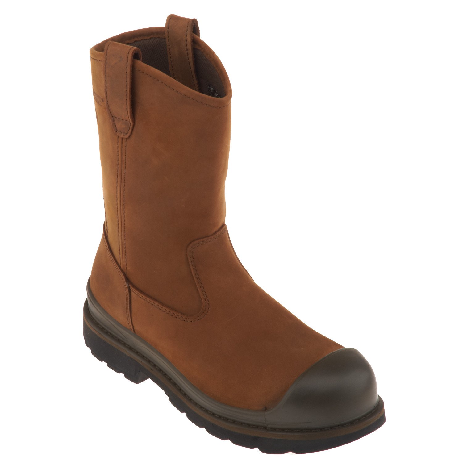 Wolverine Men's Crawford Steel-Toe Waterproof Work Boots thumbnail