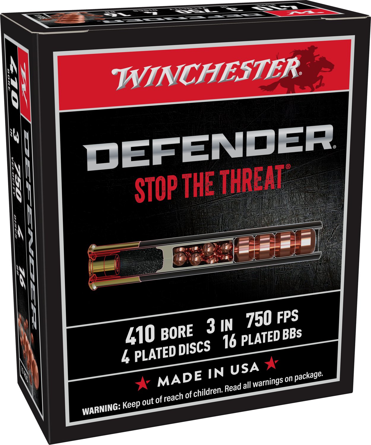 Winchester PDX1® Defender™ .410 Gauge Shotshells