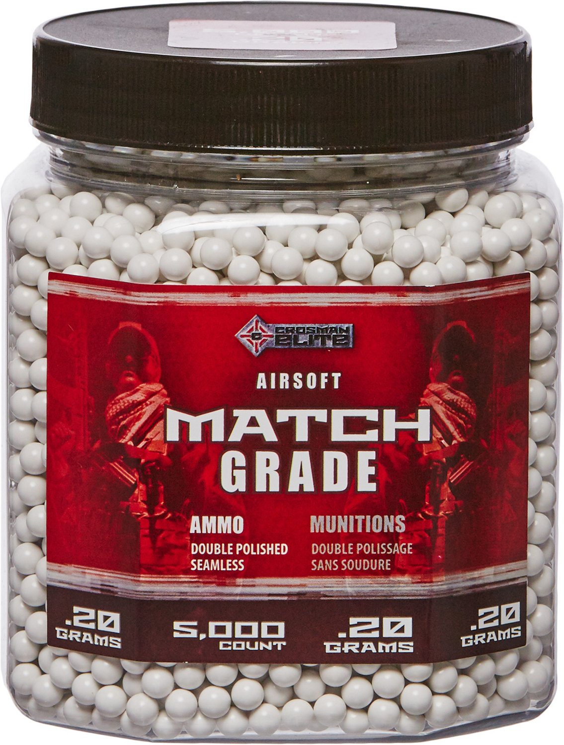 Crosman 6mm Heavy White BBs 5,000-Count thumbnail