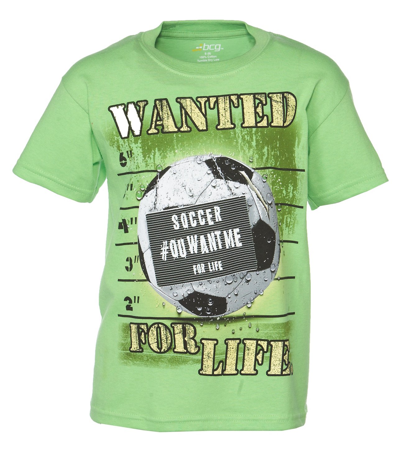 BCG Boys' Wanted For Life T-shirt