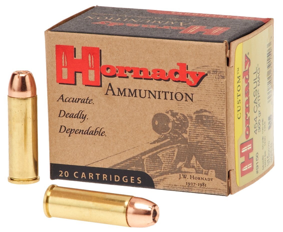 Hornady .454 Casull 300-Grain XTP® Mag Handgun Ammunition