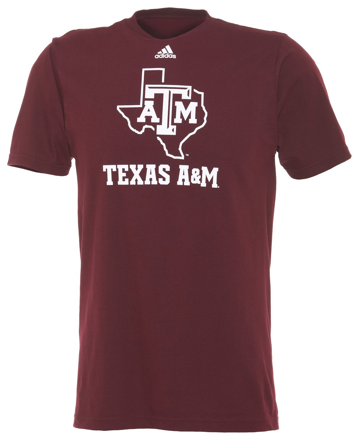 adidas Men's Texas A&M University Short Sleeve T-shirt