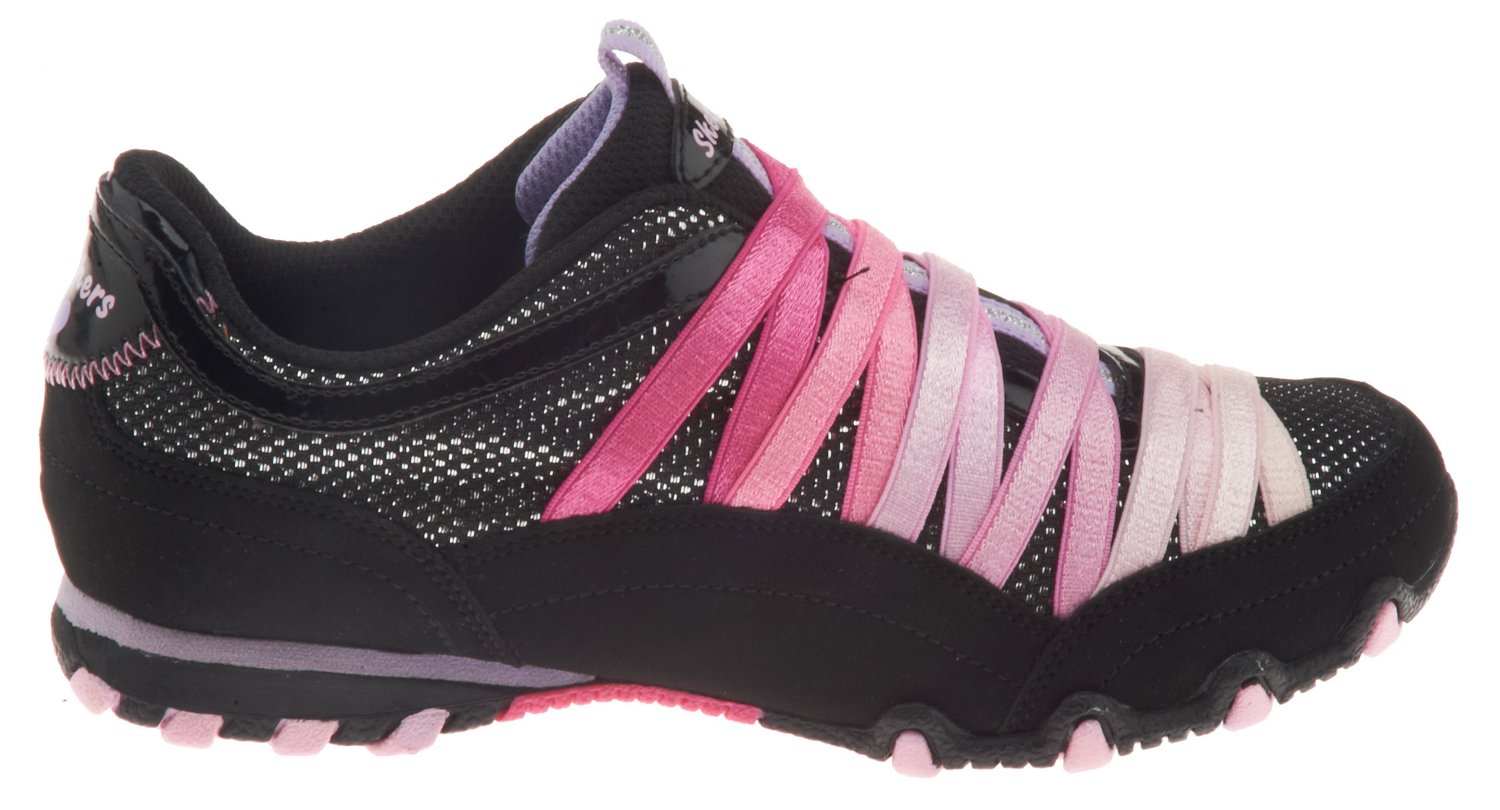 SKECHERS Girls' Bikers Funhouse Athletic Lifestyle Shoes thumbnail