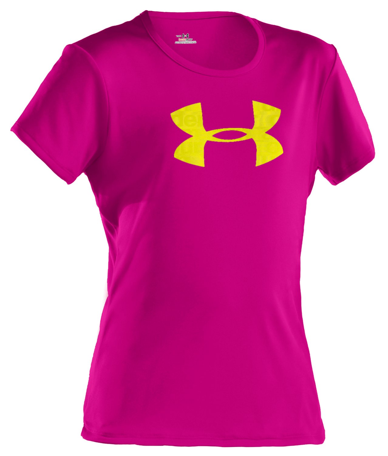Under Armour® Girls' Big Logo Tech T-shirt
