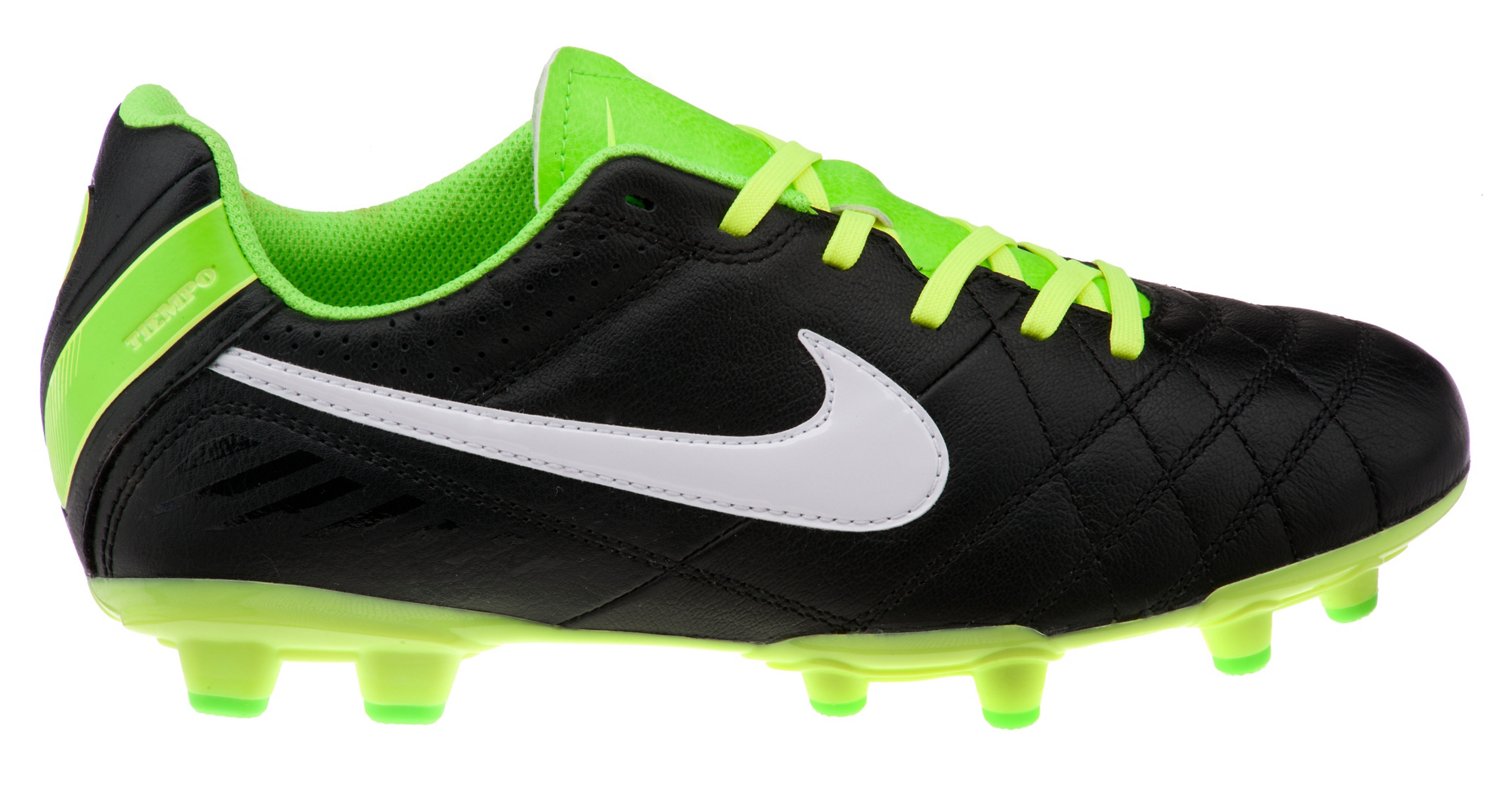 Nike Boys' Tiempo Natural IV Leather FG Soccer Cleats