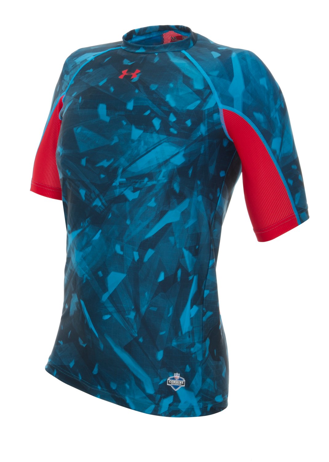 Under Armour® Men's NFL Combine Authentic Shatter Fitted Short Sleeve T-shirt