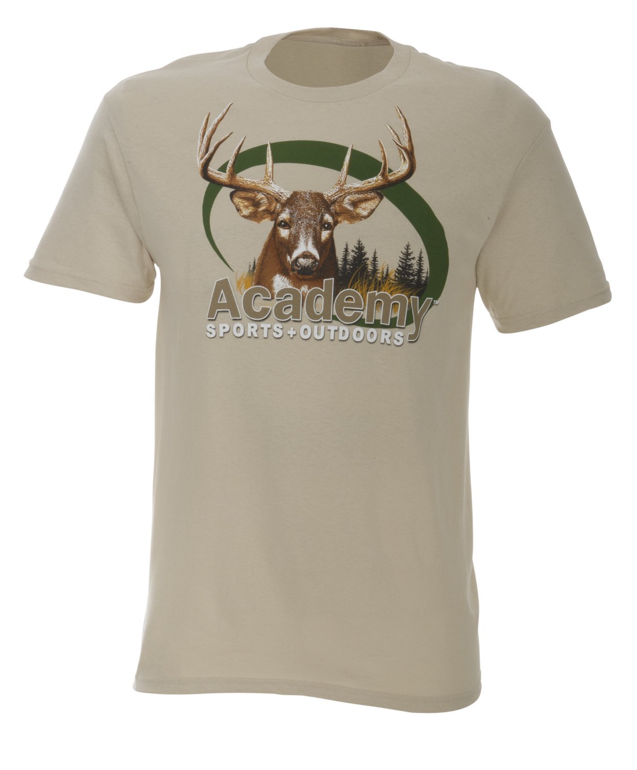 Academy Sports + Outdoors Men's Oval Dear Print T-shirt
