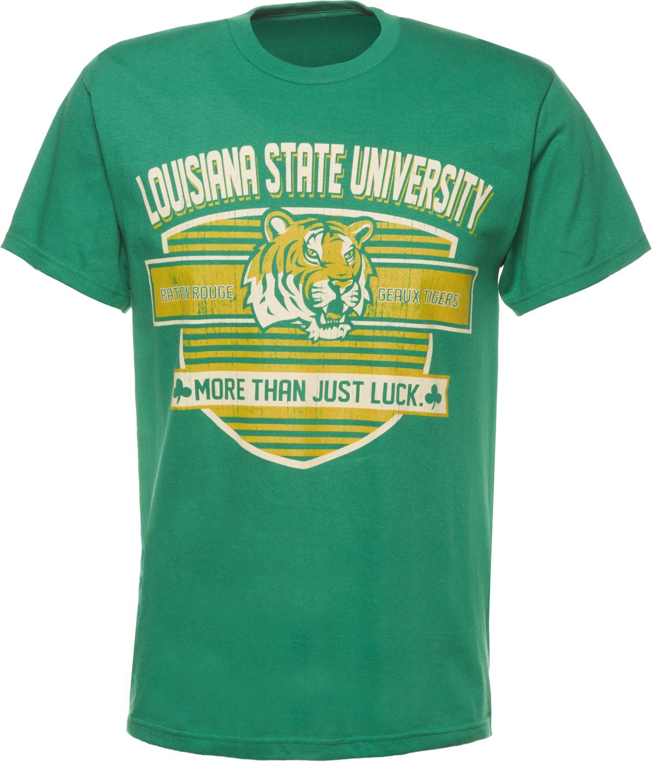 Majestic Men's Louisiana State University Section 101 The Fields of Green T-shirt