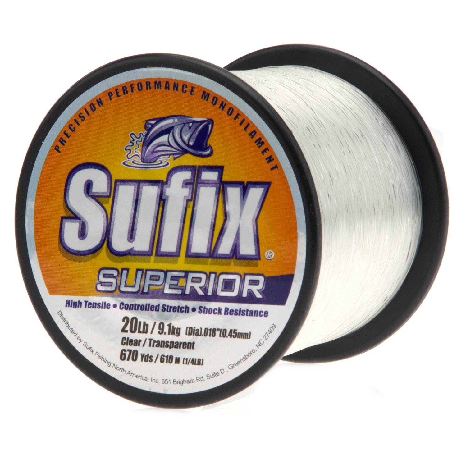 Sufix® Superior 20 lb. - 670 yards Monofilament Fishing Line