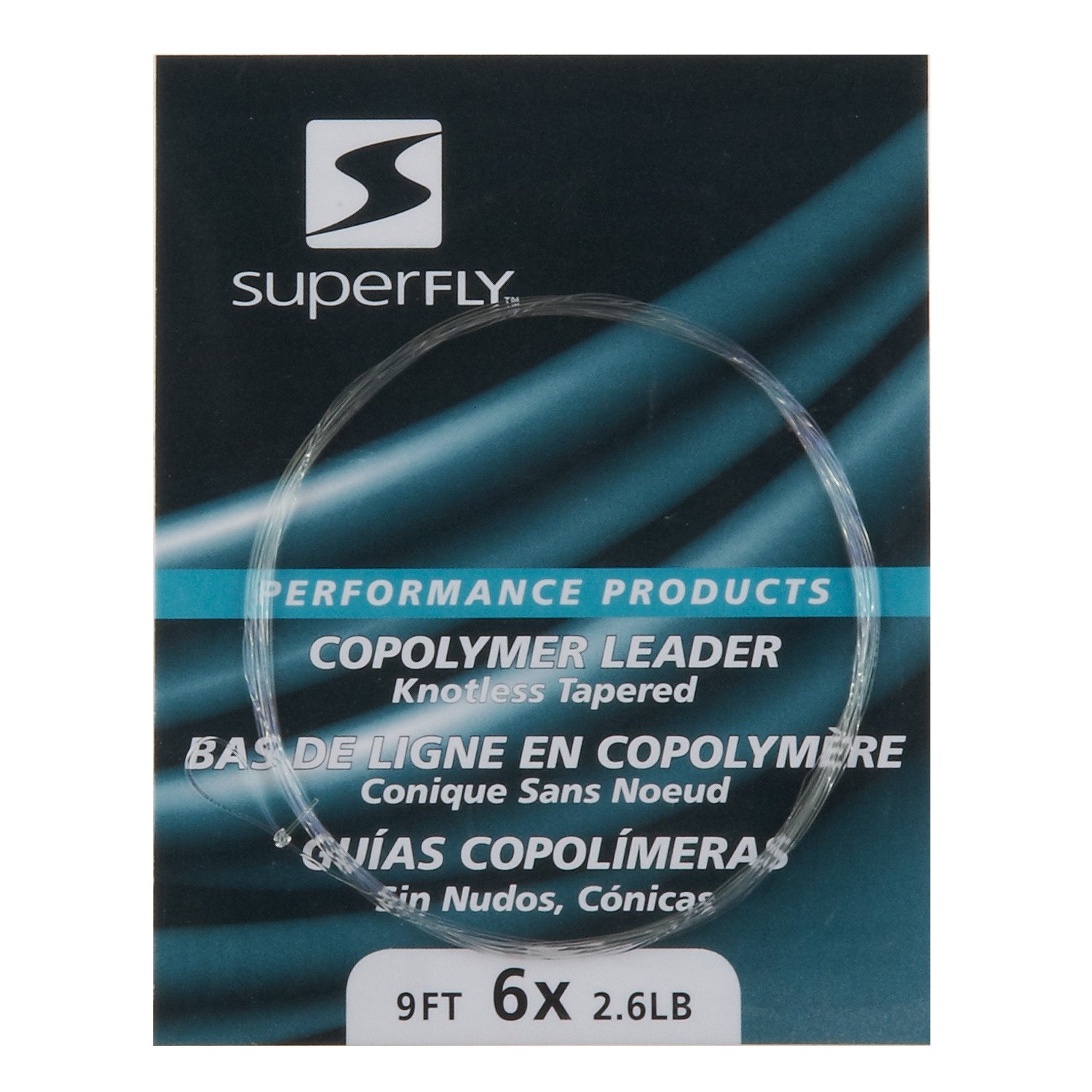 Superfly™ 6X 9' Knotless Tapered Leader