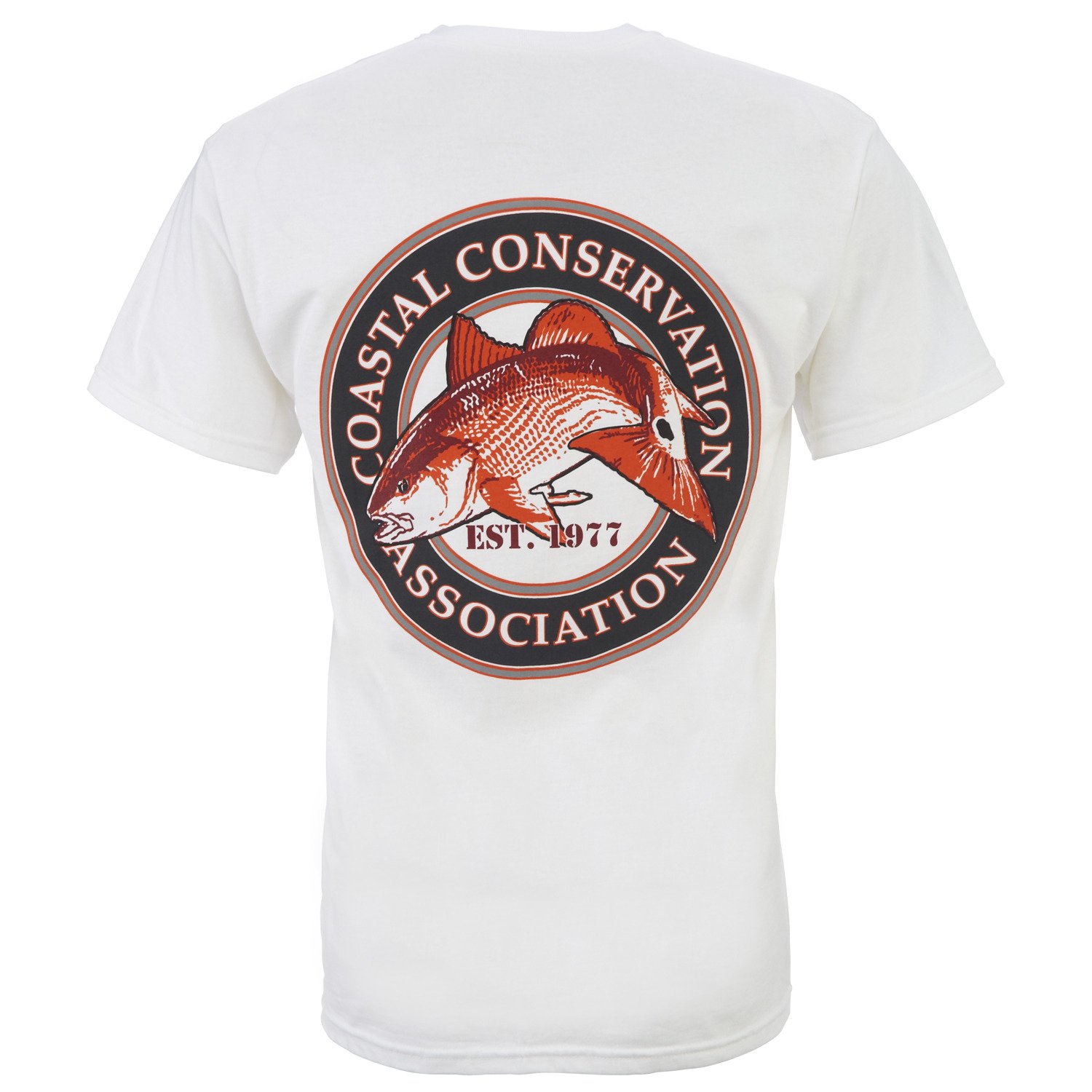 CCA Adults' Redfish Circle T-shirt