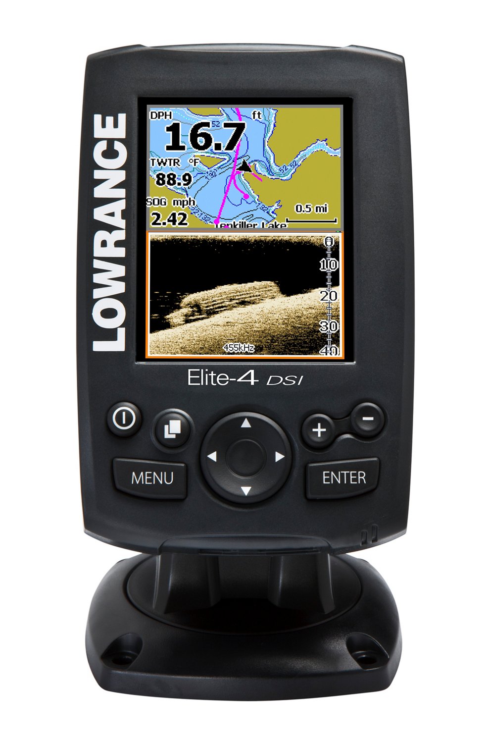 Lowrance Elite 4 DSI Fishinder/Chartplotter