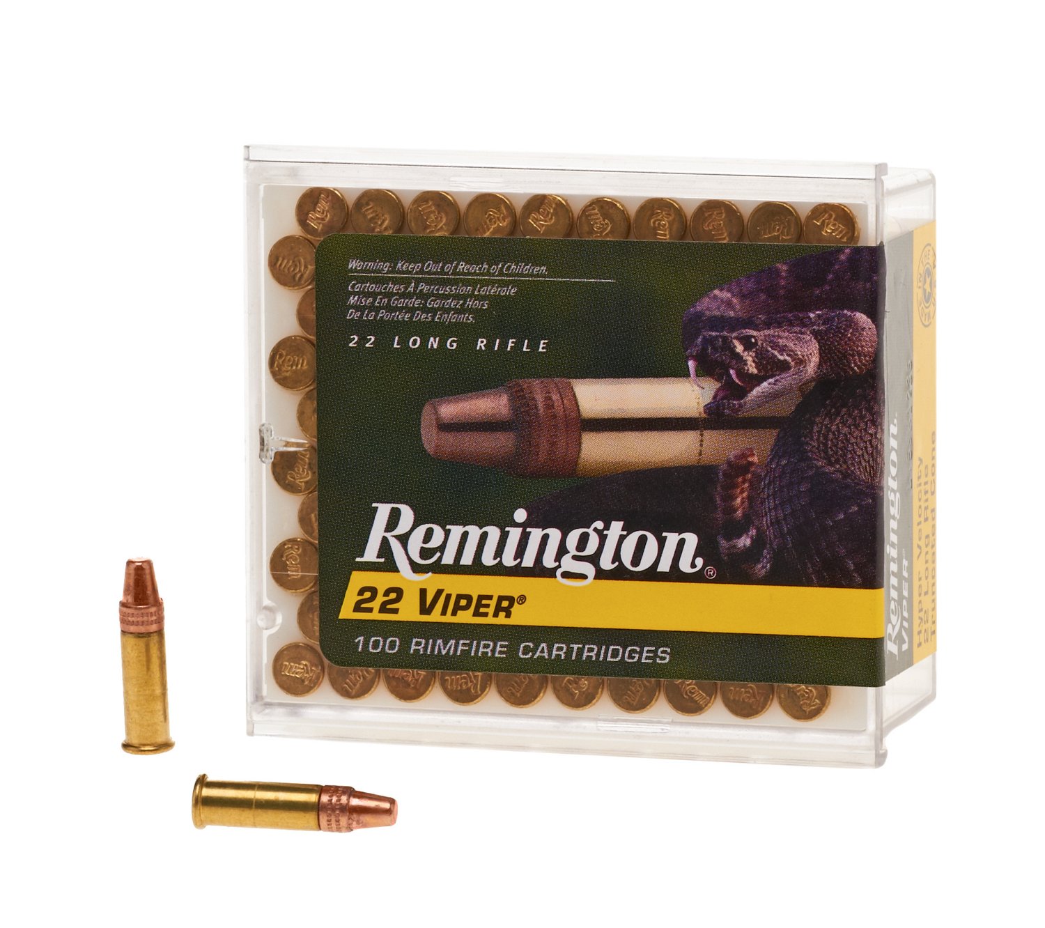 Remington Viper® .22 Long Rifle Rimfire Ammunition