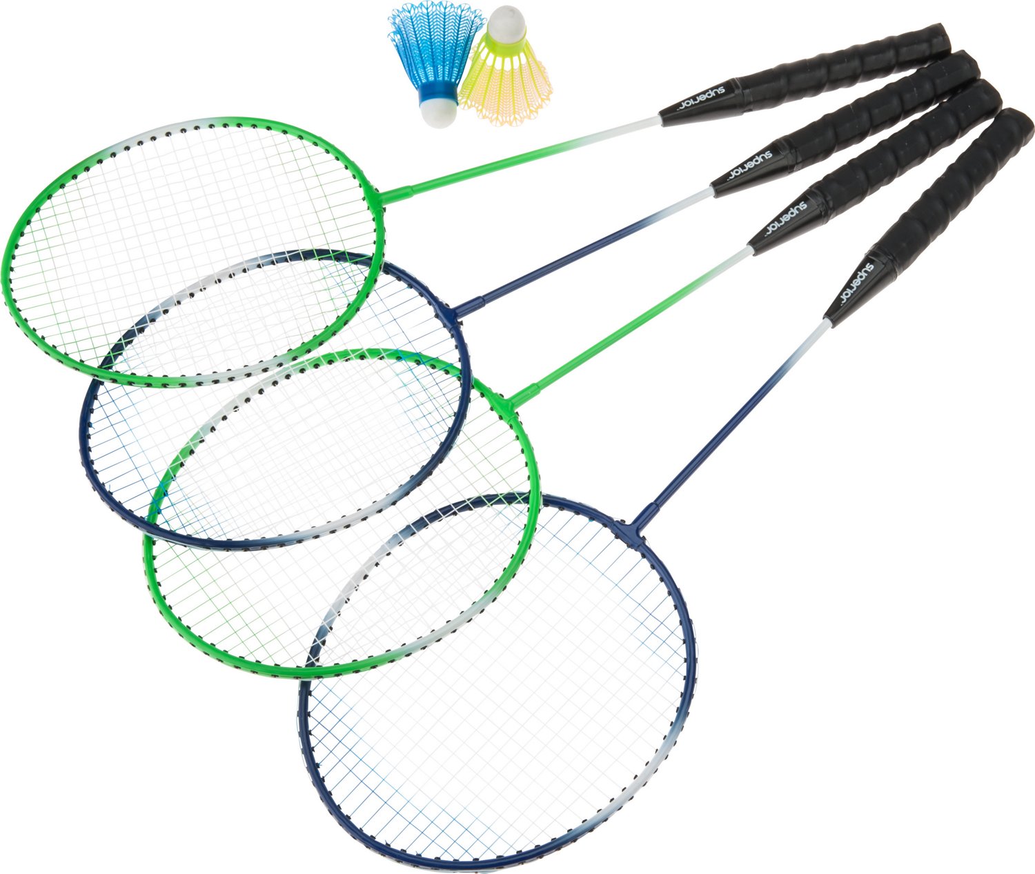 Superior 4-Player Badminton Racquet Set