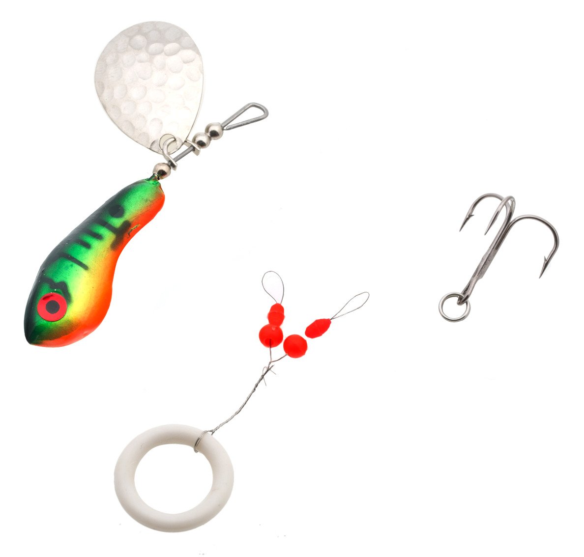 Wahoo Wing Ding 3/4 oz. Tail Spinner Jig