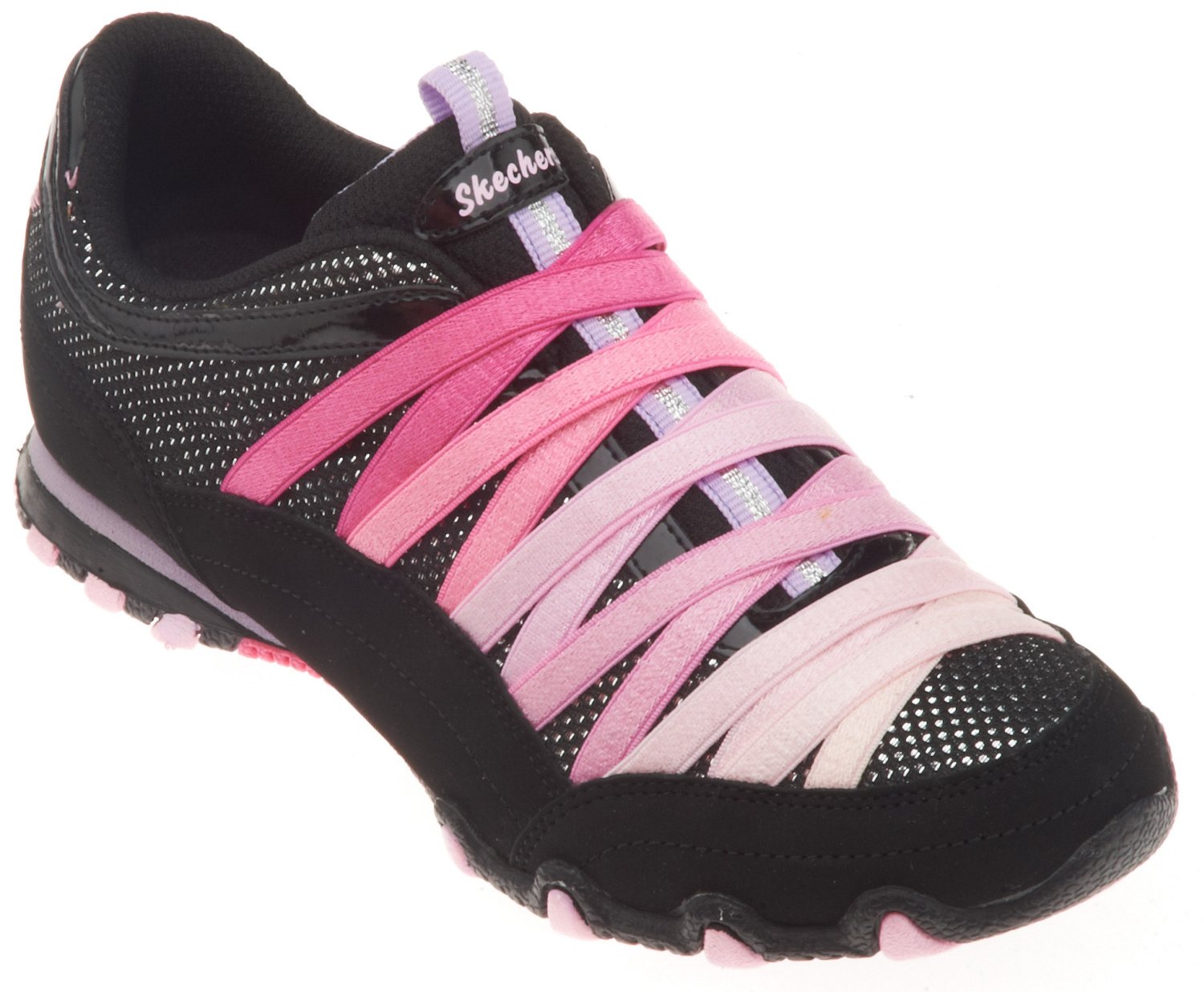 SKECHERS Girls' Bikers Funhouse Athletic Lifestyle Shoes thumbnail