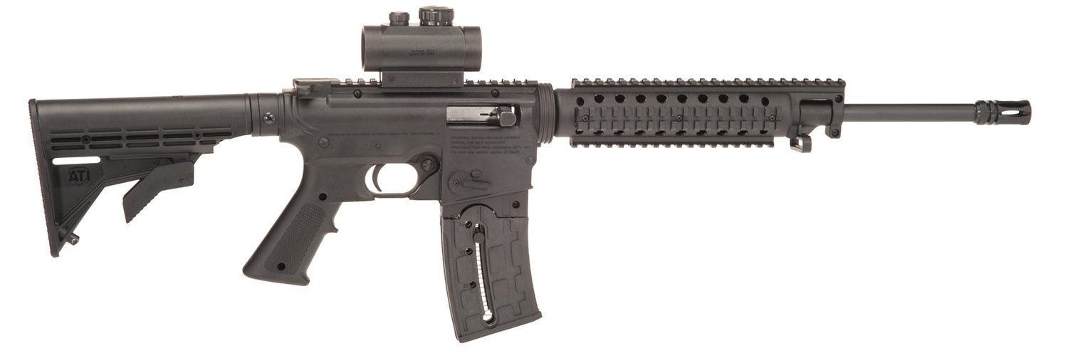 Mossberg® 715T Flat Top .22 LR Semiautomatic Tactical Rifle