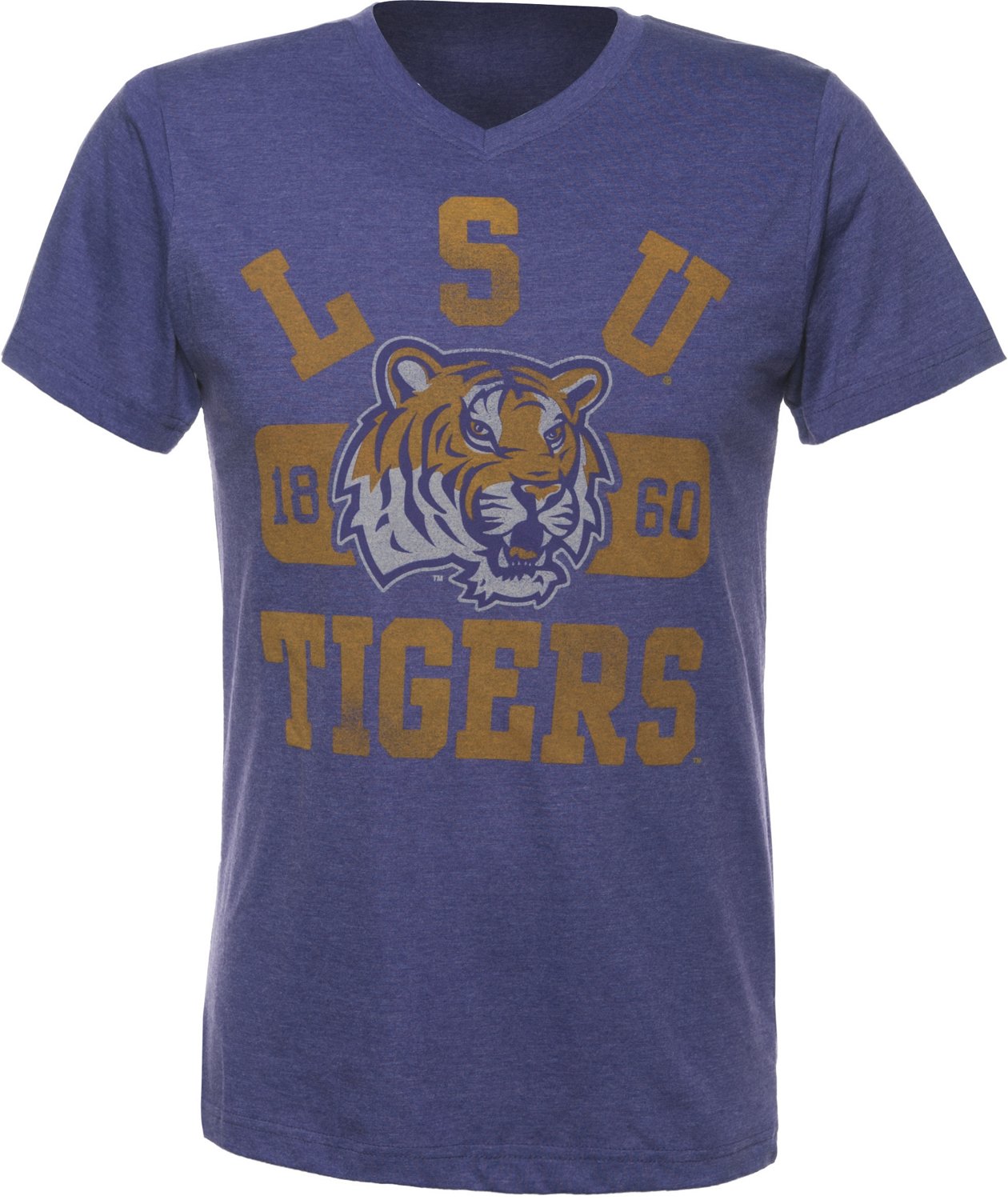 Majestic Adults' Louisiana State University Section 101 Full Power T-shirt