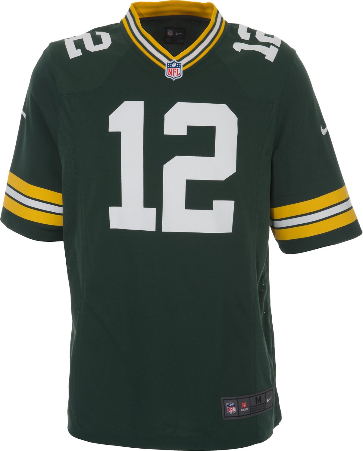 Nike Men\u0026#39;s Green Bay Packers Aaron Rodgers #12 Game Jersey | Academy  