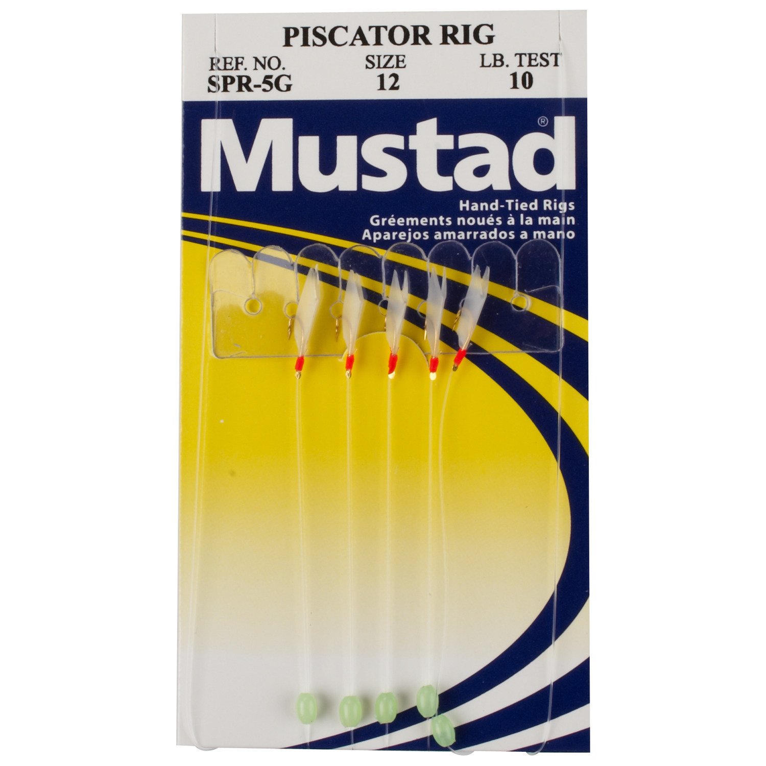 Mustad Piscator Rig#12, 5-pack