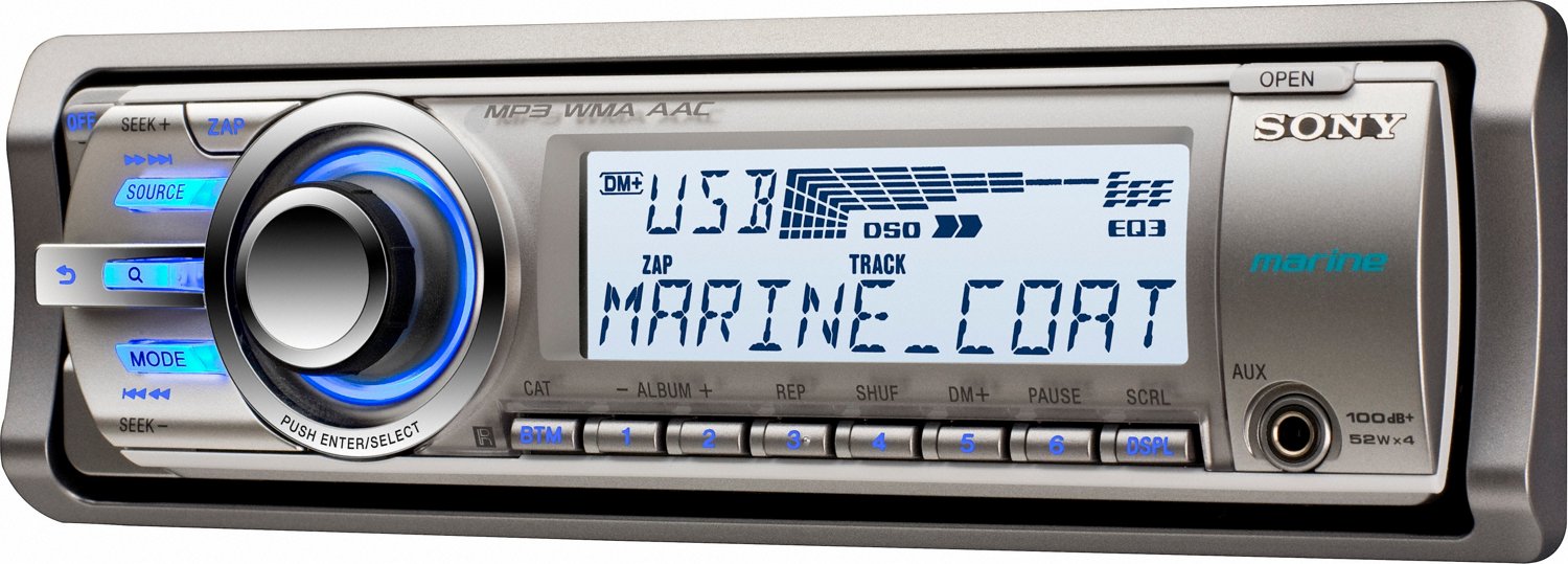Sony 52W Marine Receiver