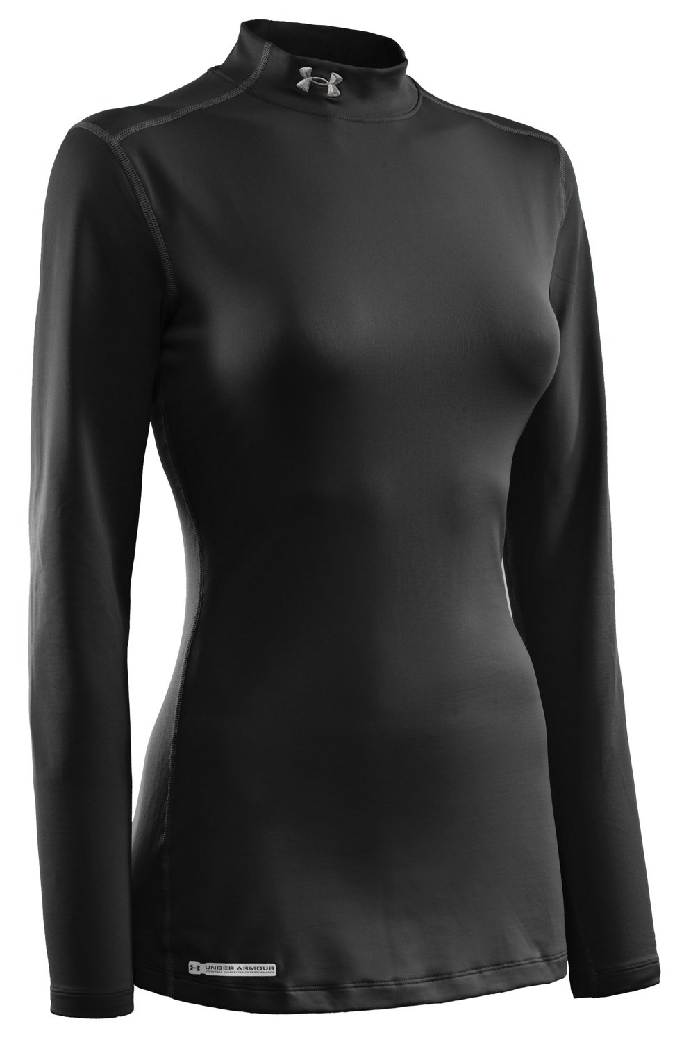 Under Armour® Women's ColdGear® Fitted Mock Neck Shirt