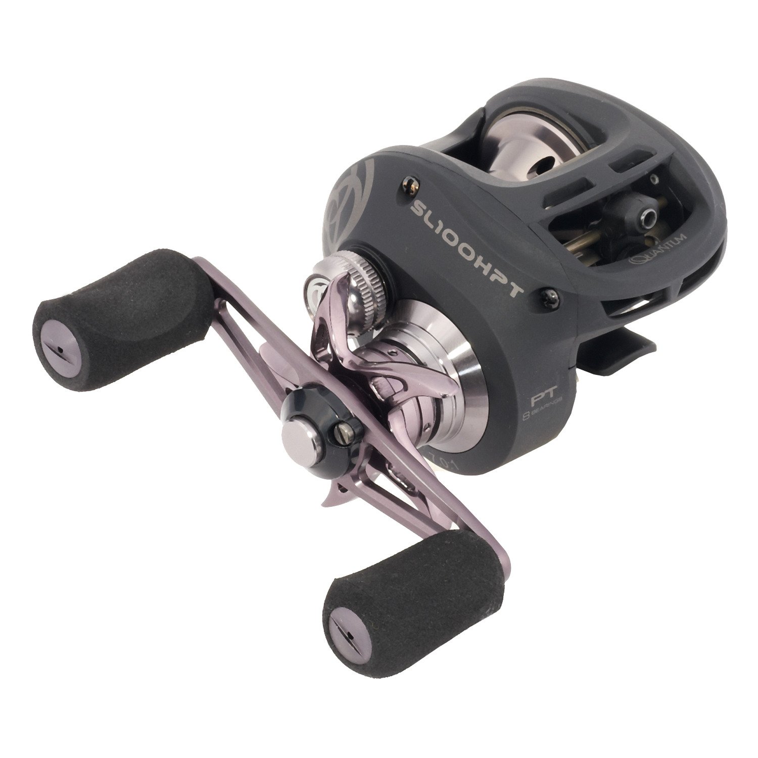 Quantum Smoke PT Baitcast Reel Right-handed