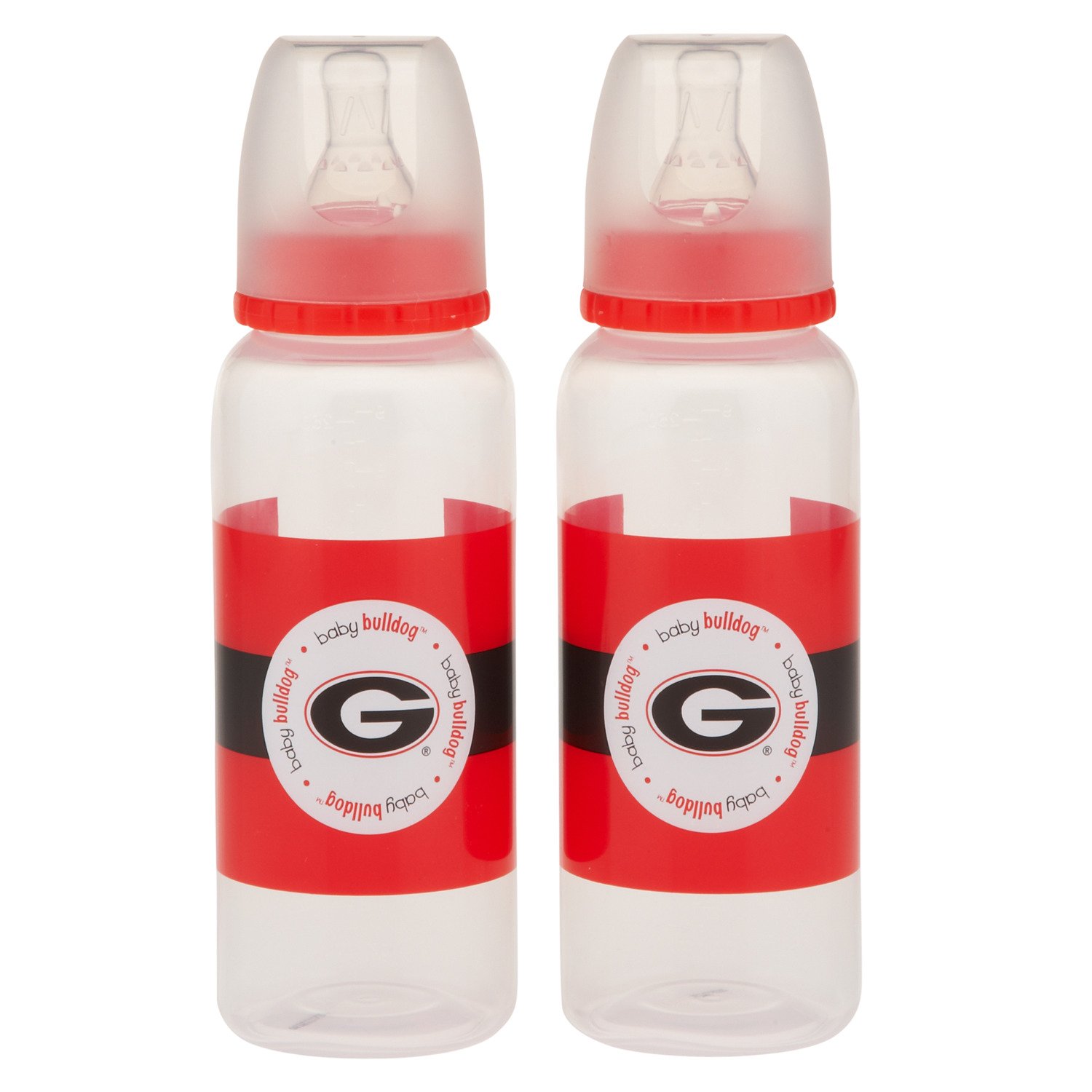 Baby Fanatic Officially Licensed NCAA Baby Bottles 2-Pack