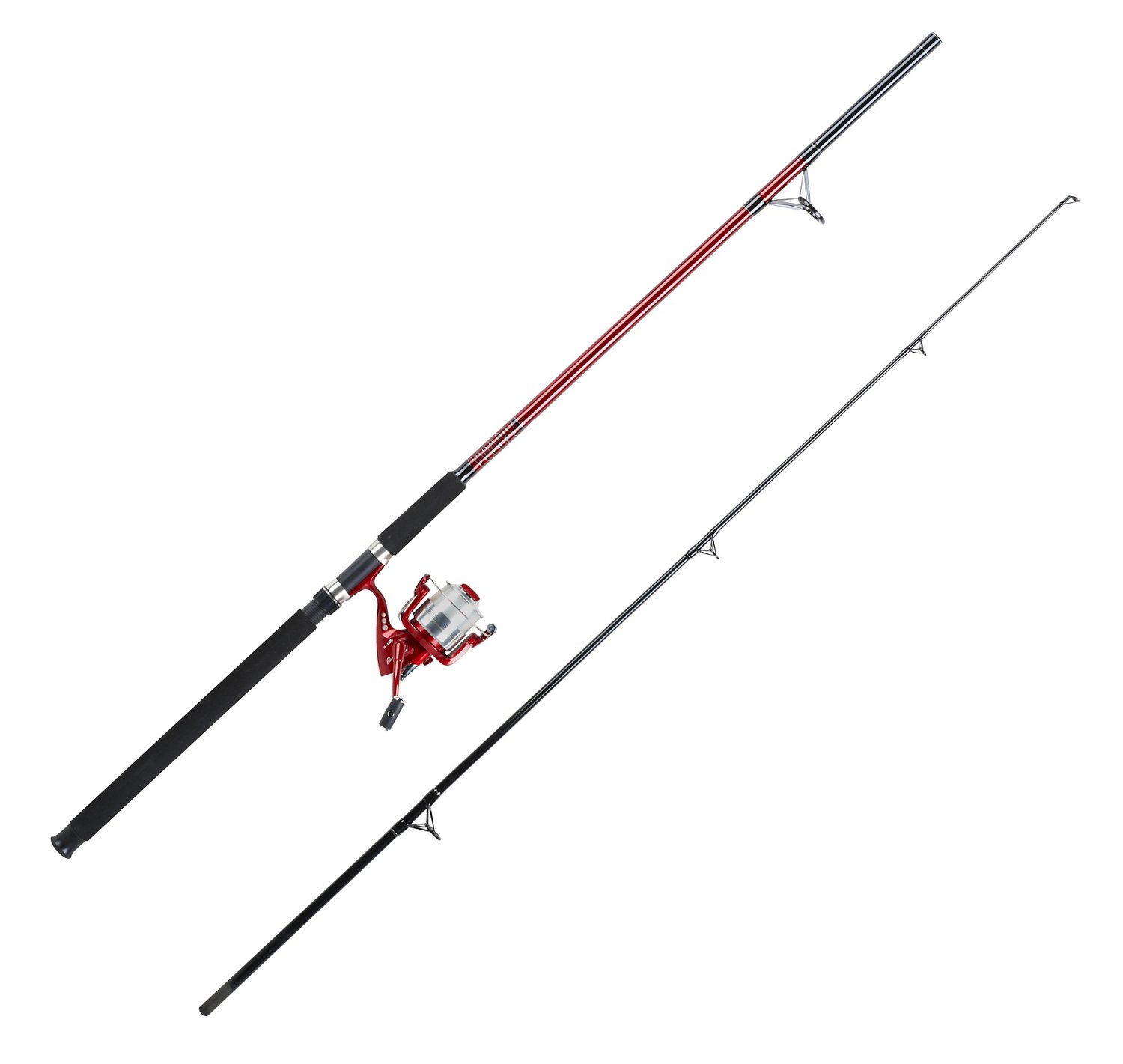 Pinnacle Red Metal 10' Saltwater Bigwater Spinning Rod and Reel Combo