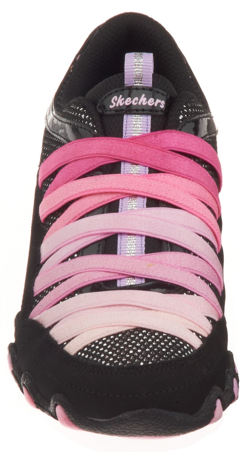 SKECHERS Girls' Bikers Funhouse Athletic Lifestyle Shoes thumbnail