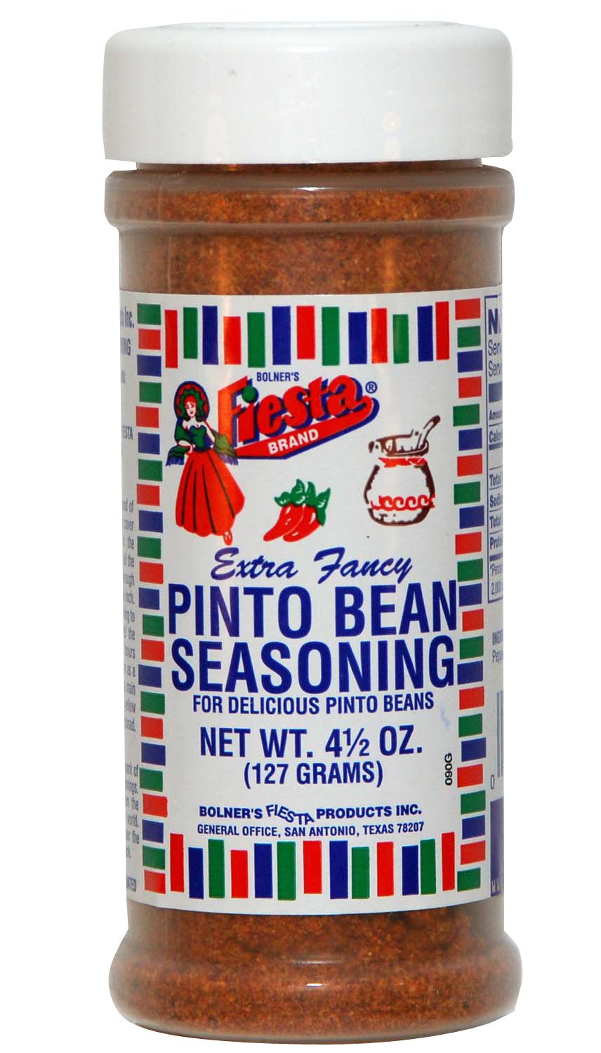 Bolner Fiesta 4.5 oz. Pinto Bean Seasoning