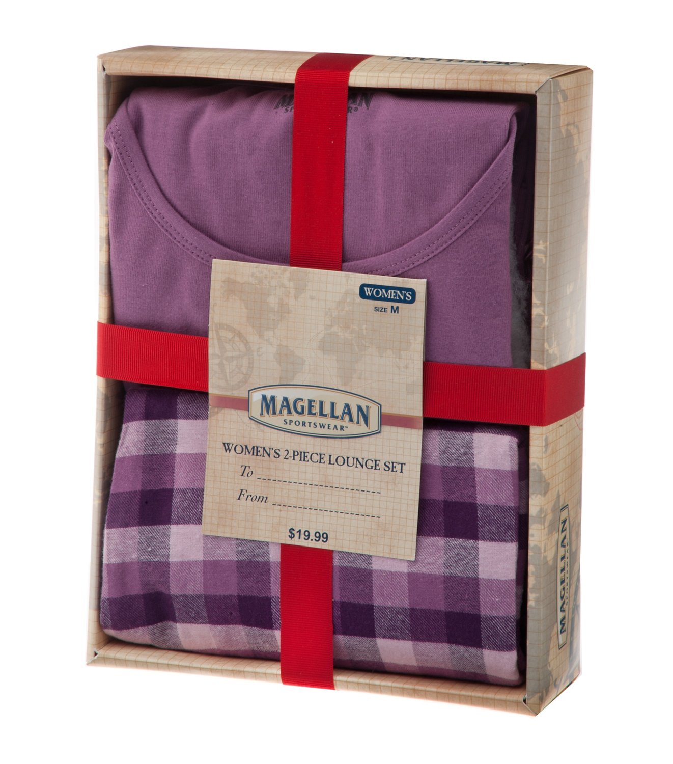 Magellan Outdoors Women's Tank and Flannel Pant Lounge Set