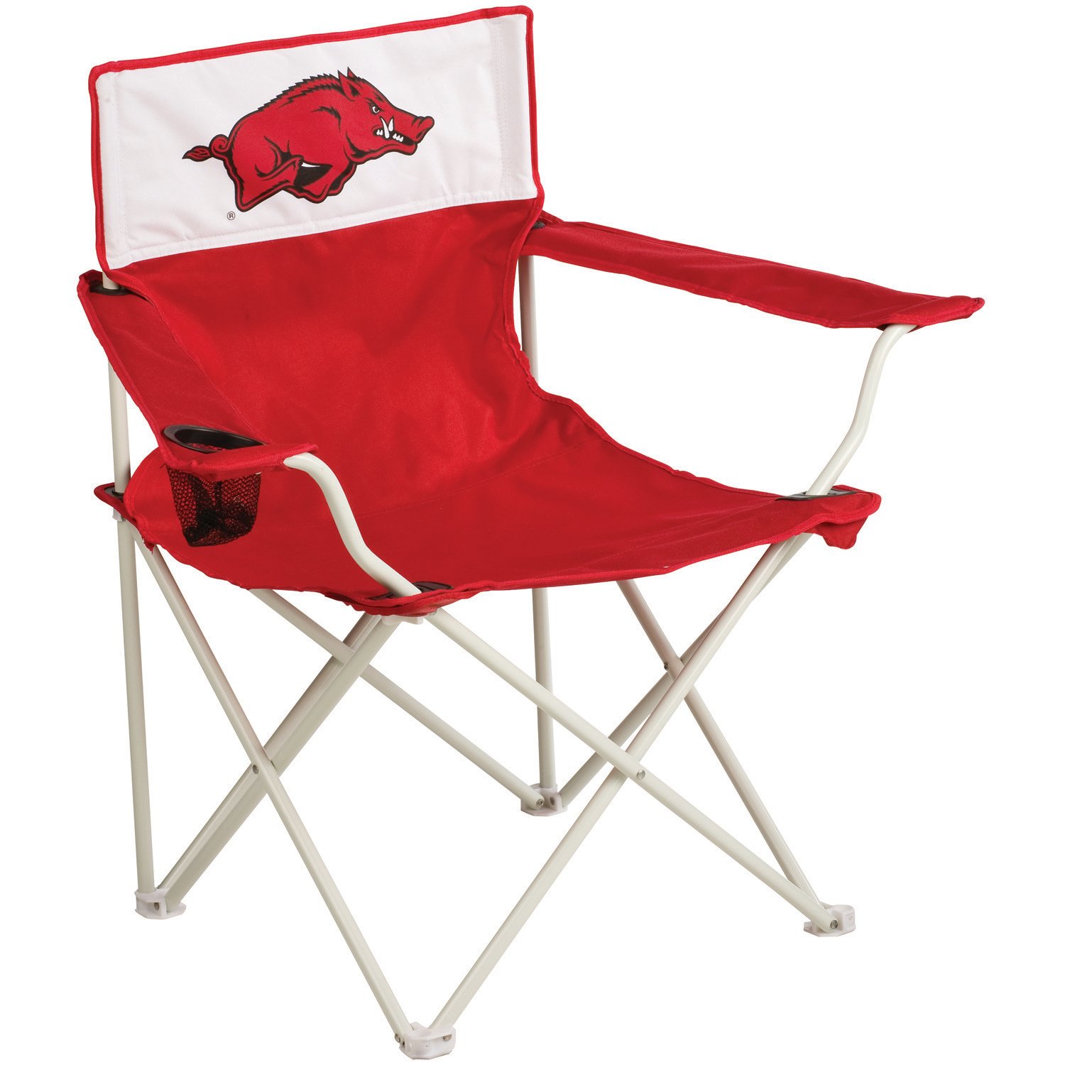 Logo Chair INC Arkansas Razorbacks Canvas Tailgate Chair